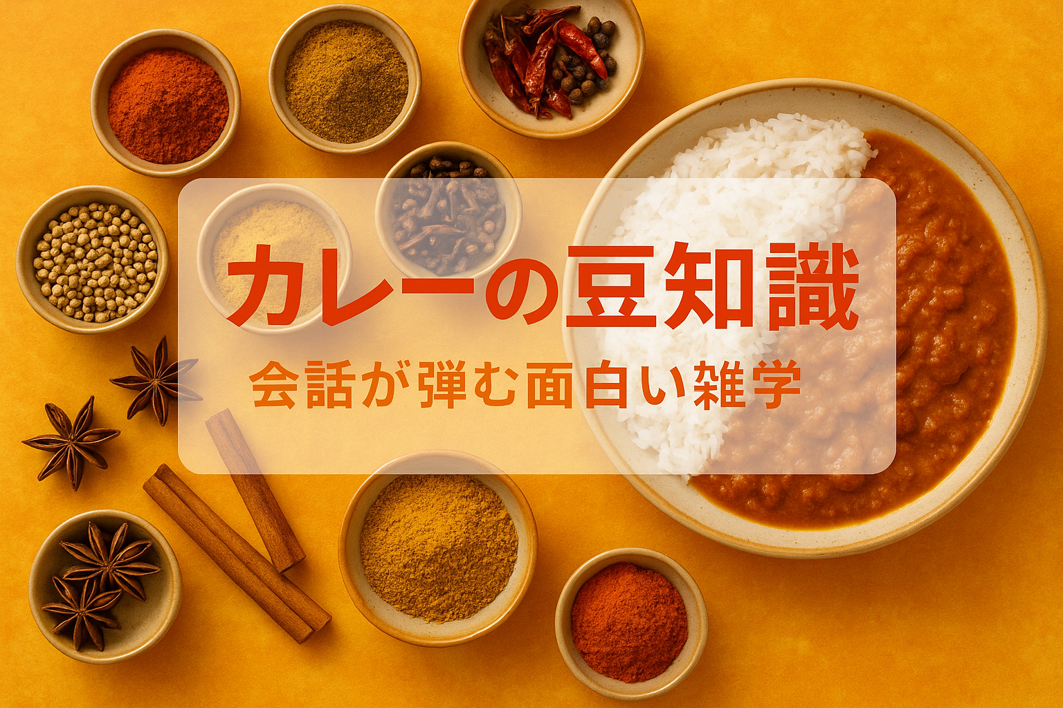 カレーの豆知識が面白い理由