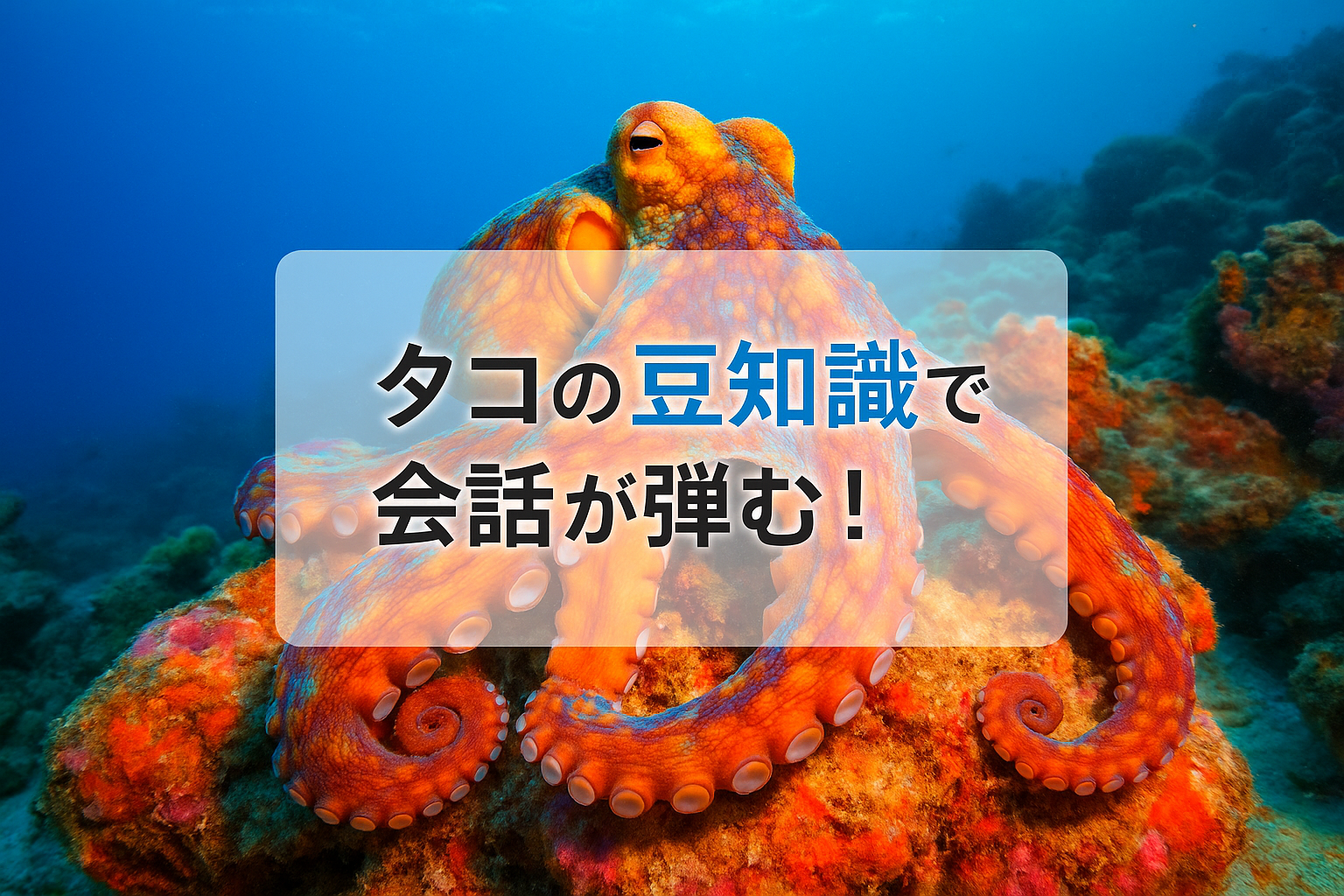タコの豆知識知っていますか
