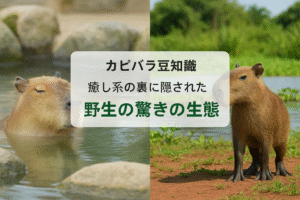 カピバラ豆知識が会話のきっかけになる