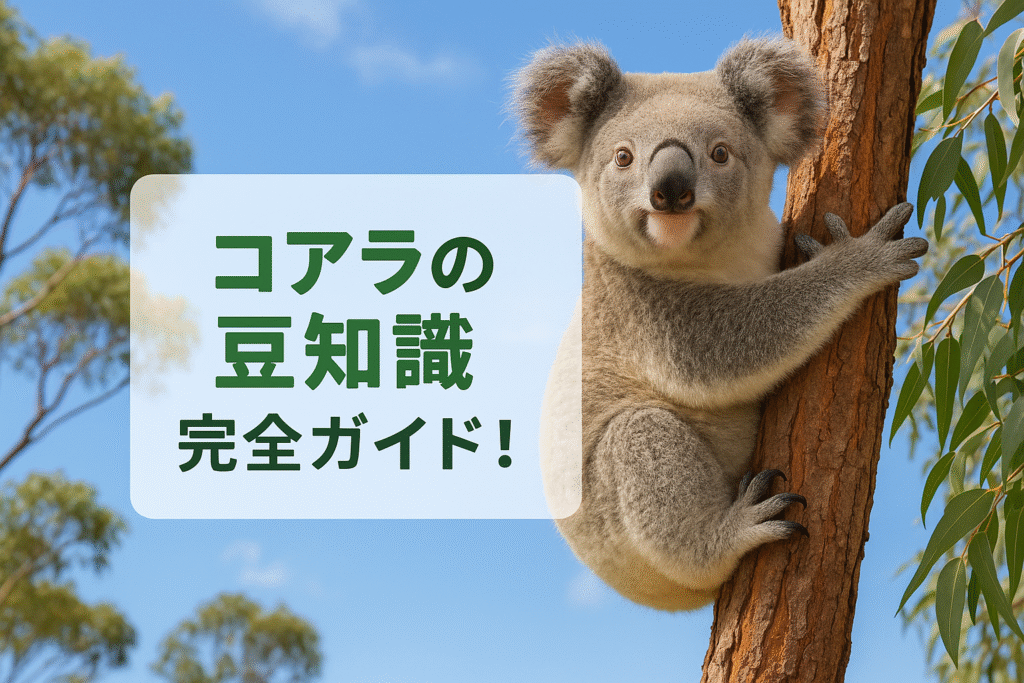 コアラの豆知識完全ガイド