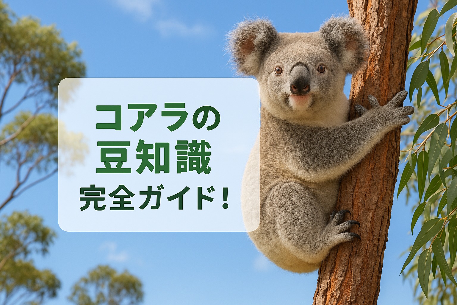 コアラの豆知識完全ガイド