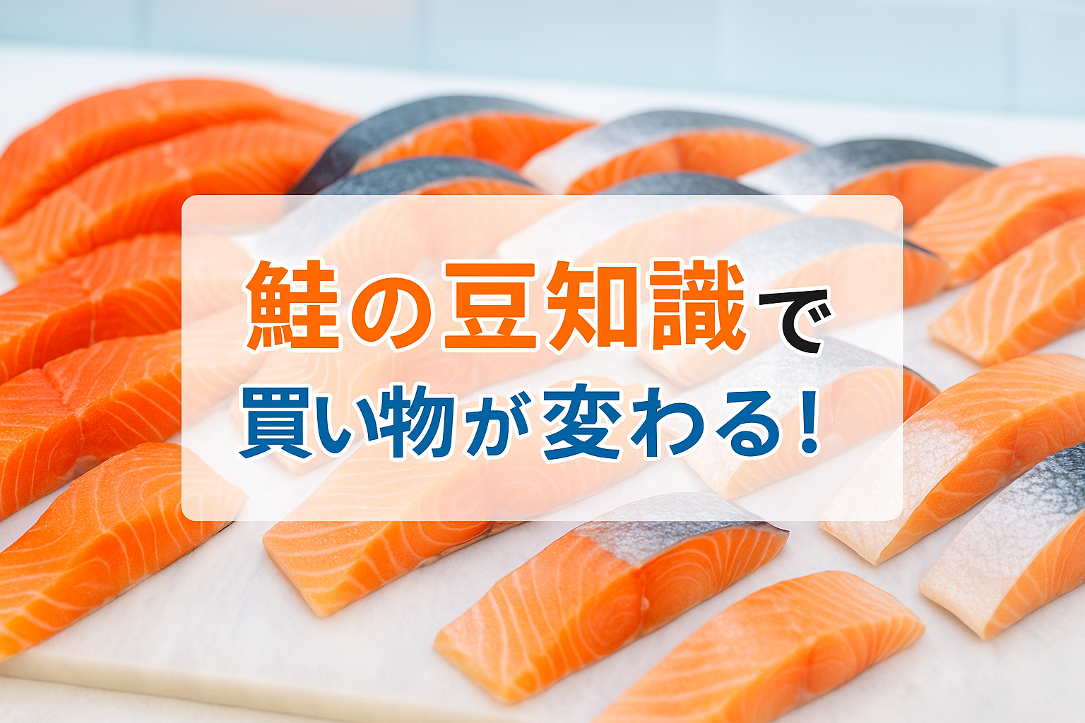 実は知らない鮭の豆知識