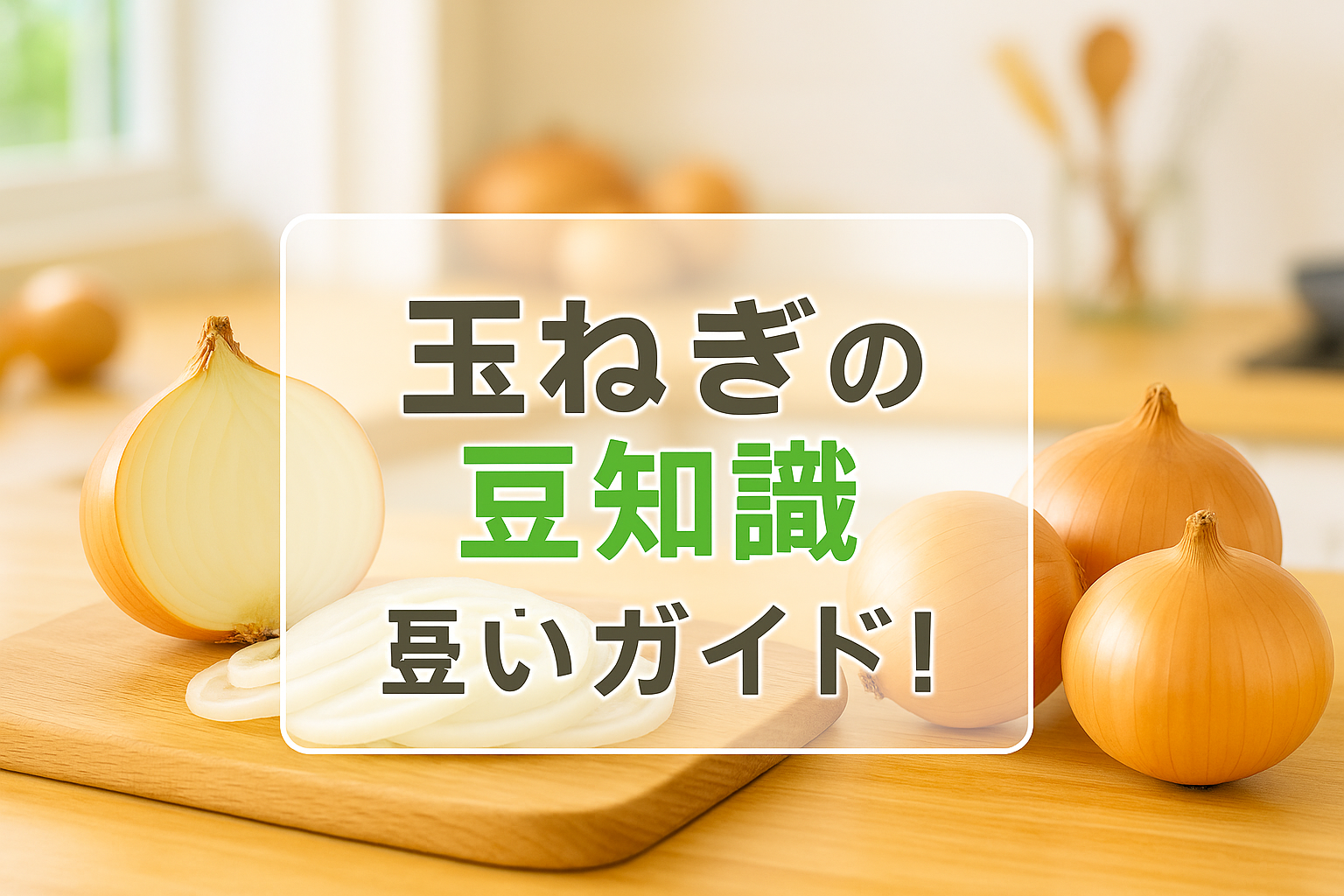 玉ねぎの豆知識、涙の理由から保存方法