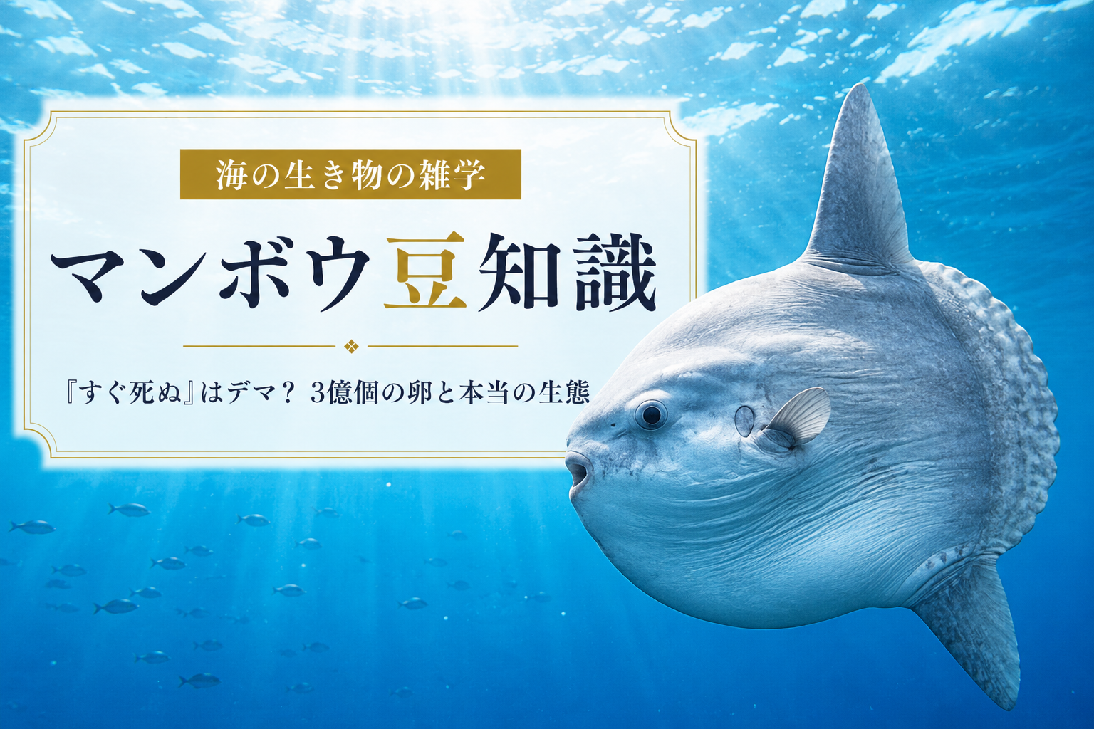 マンボウ豆知識の真実