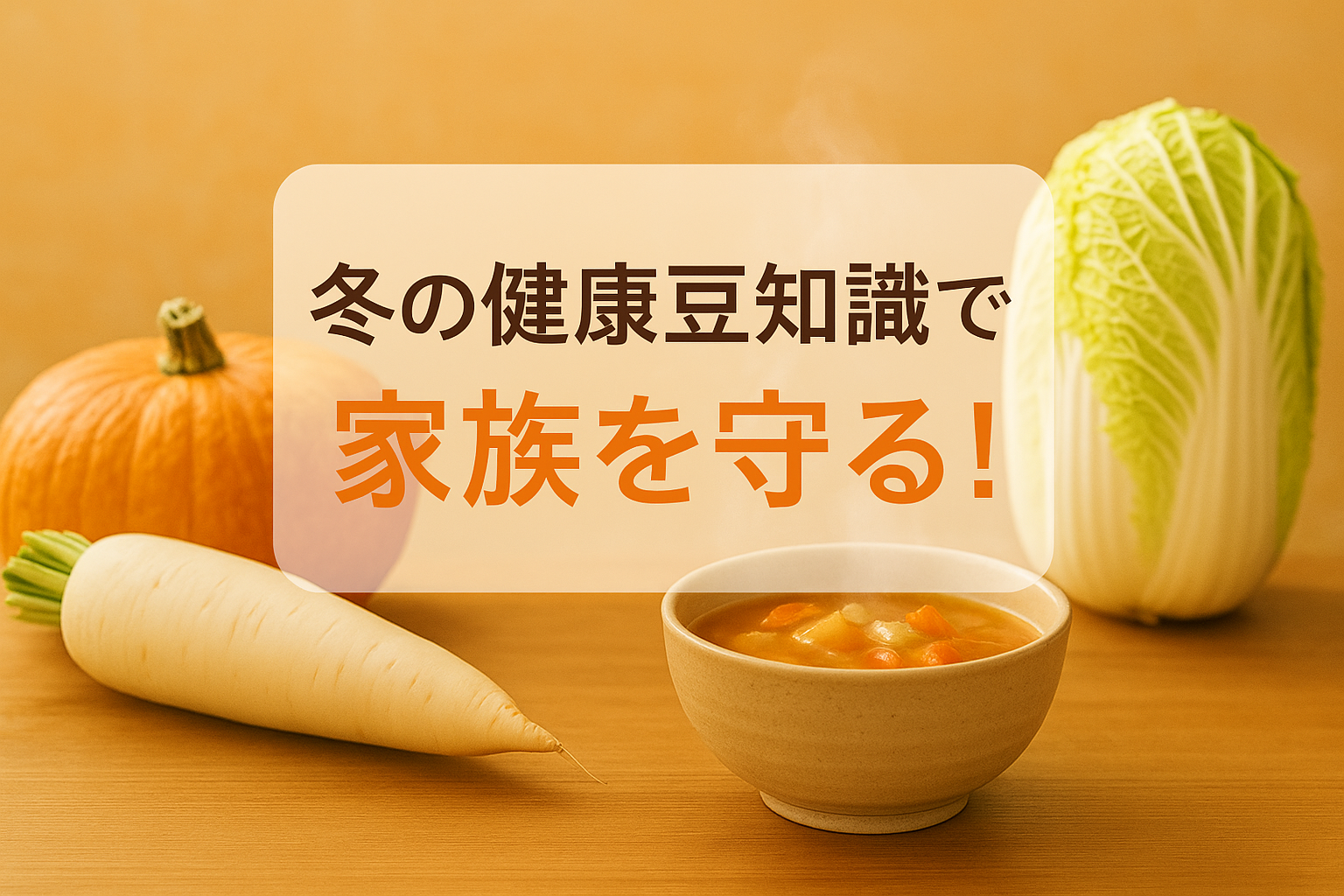 冬の健康豆知識で家族を守る