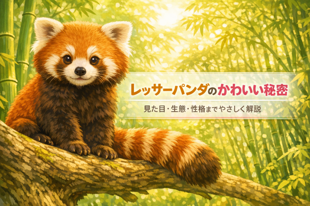 レッサーパンダ豆知識