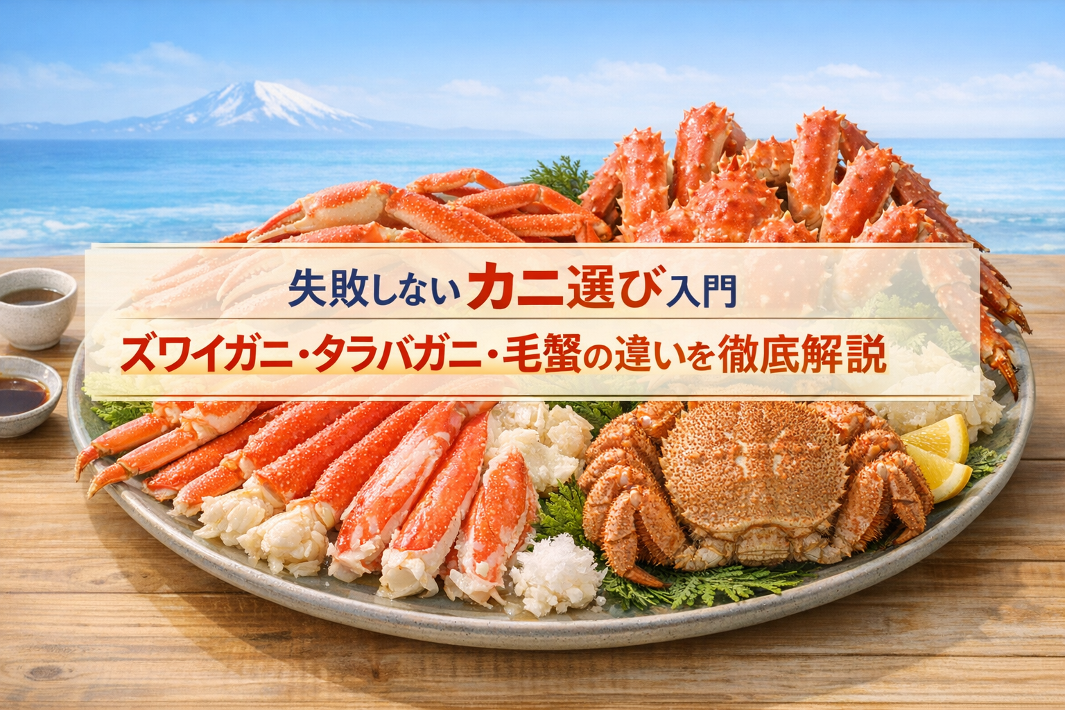 蟹の豆知識で冬の味覚をもっと楽しむ