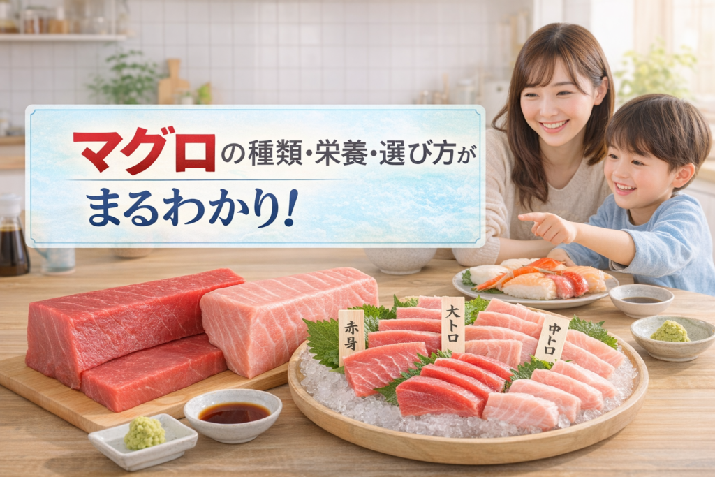 マグロ豆知識で味と健康が丸わかり