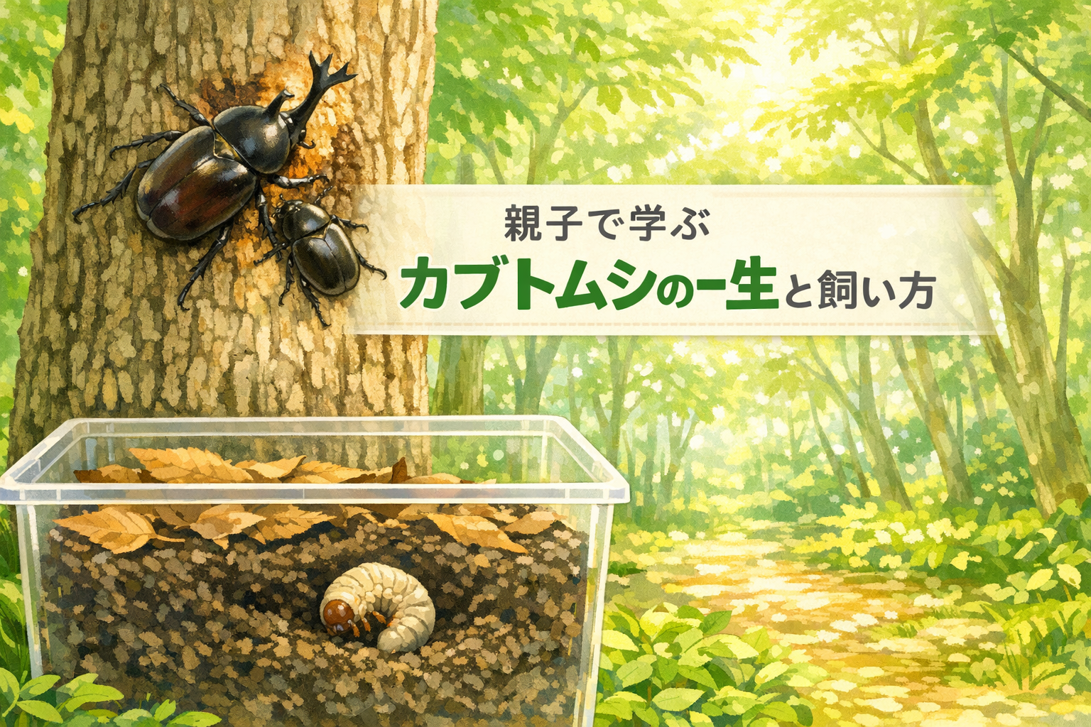 カブトムシ豆知識で親子が楽しむ生態と飼育ガイド