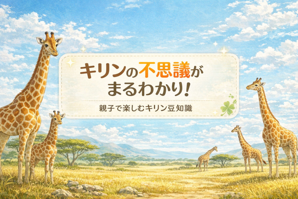 キリン豆知識で楽しむ体の仕組み