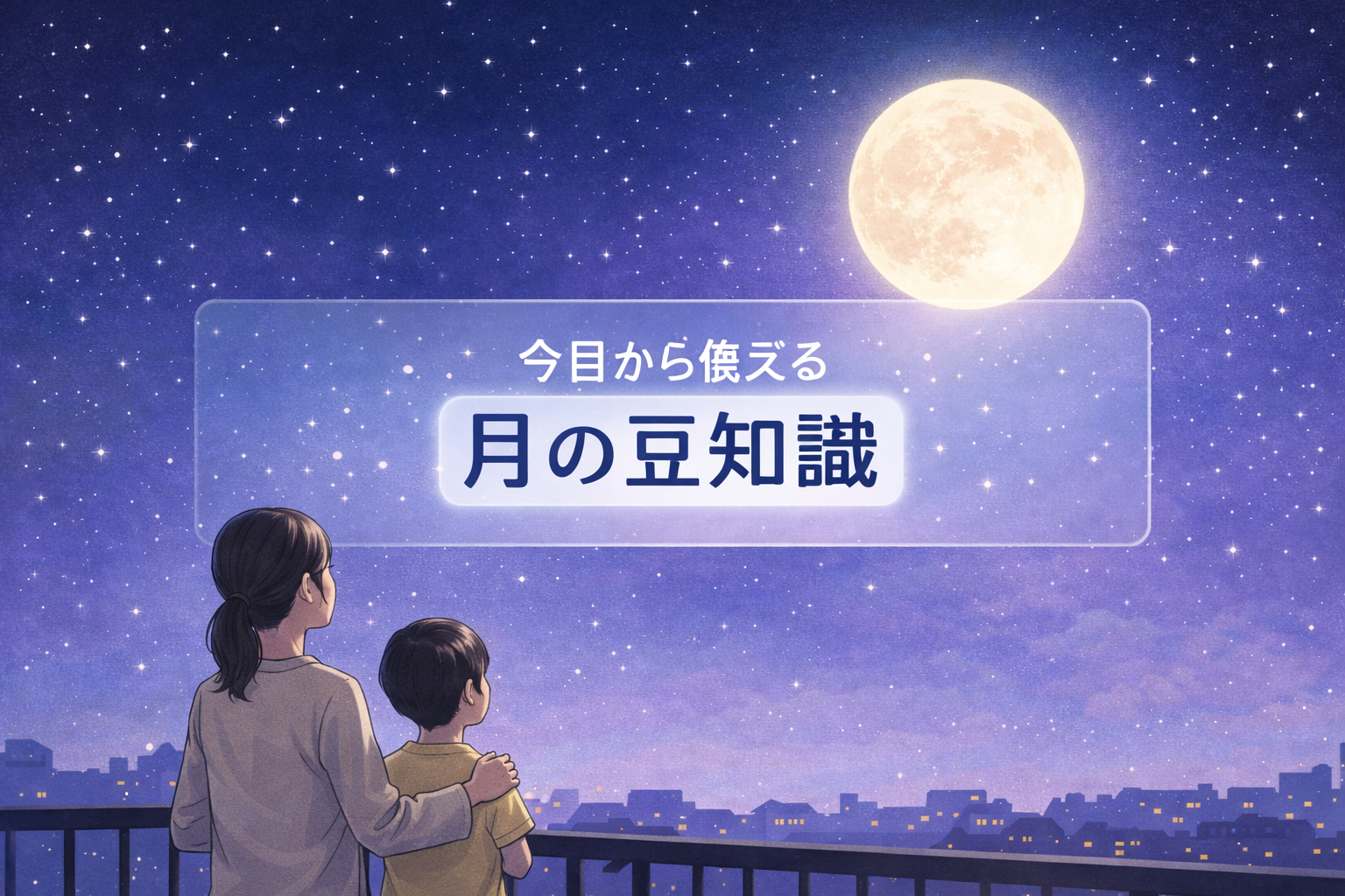 月についての豆知識で丸ごとわかる！