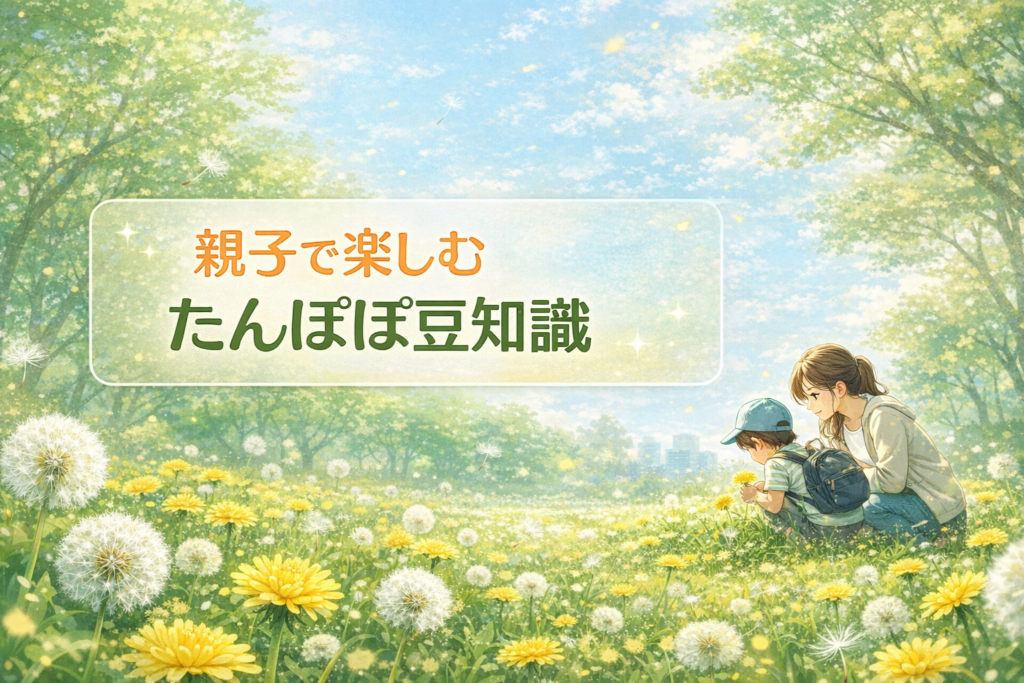 たんぽぽ豆知識