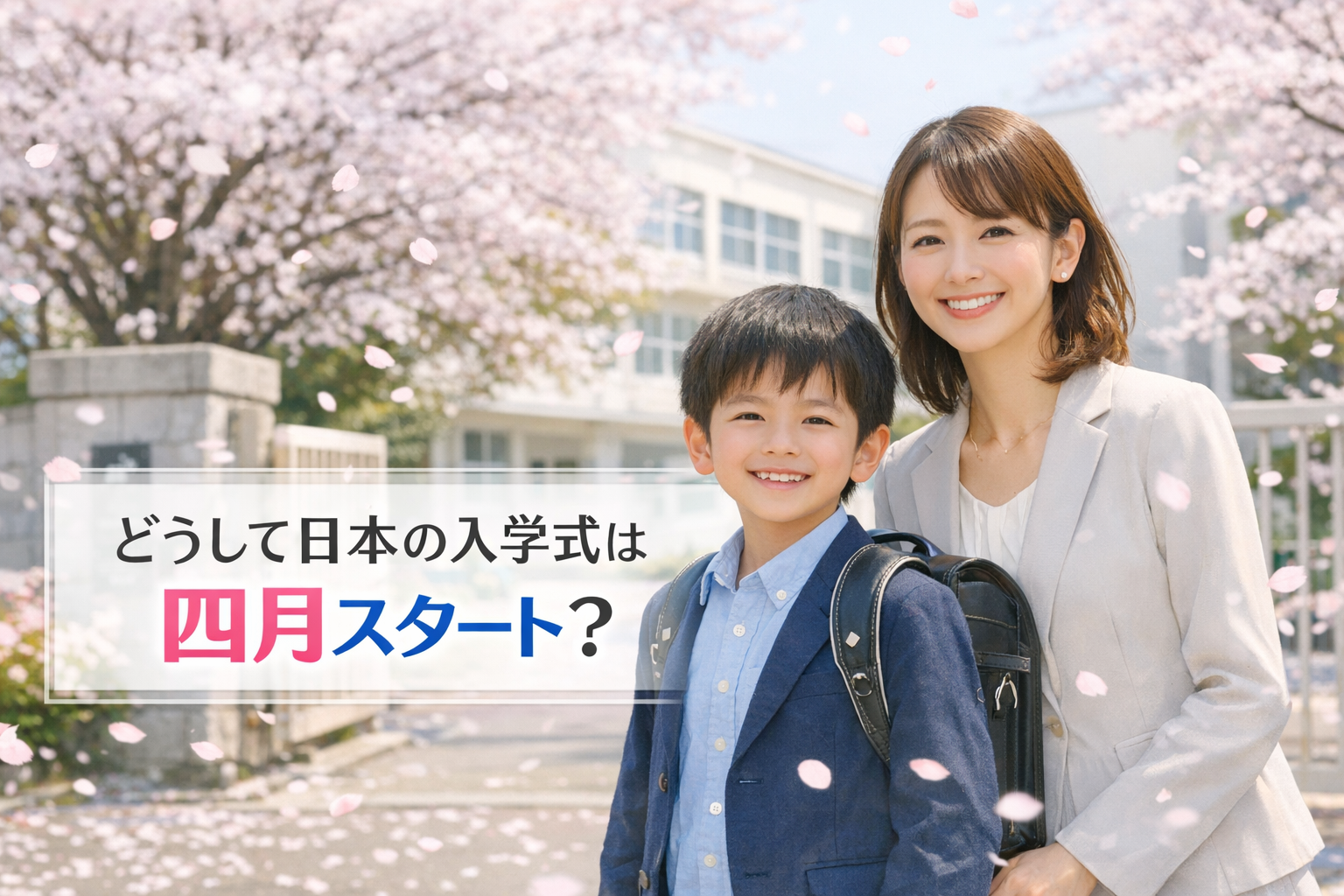 入学式の豆知識で日本と世界の新学期