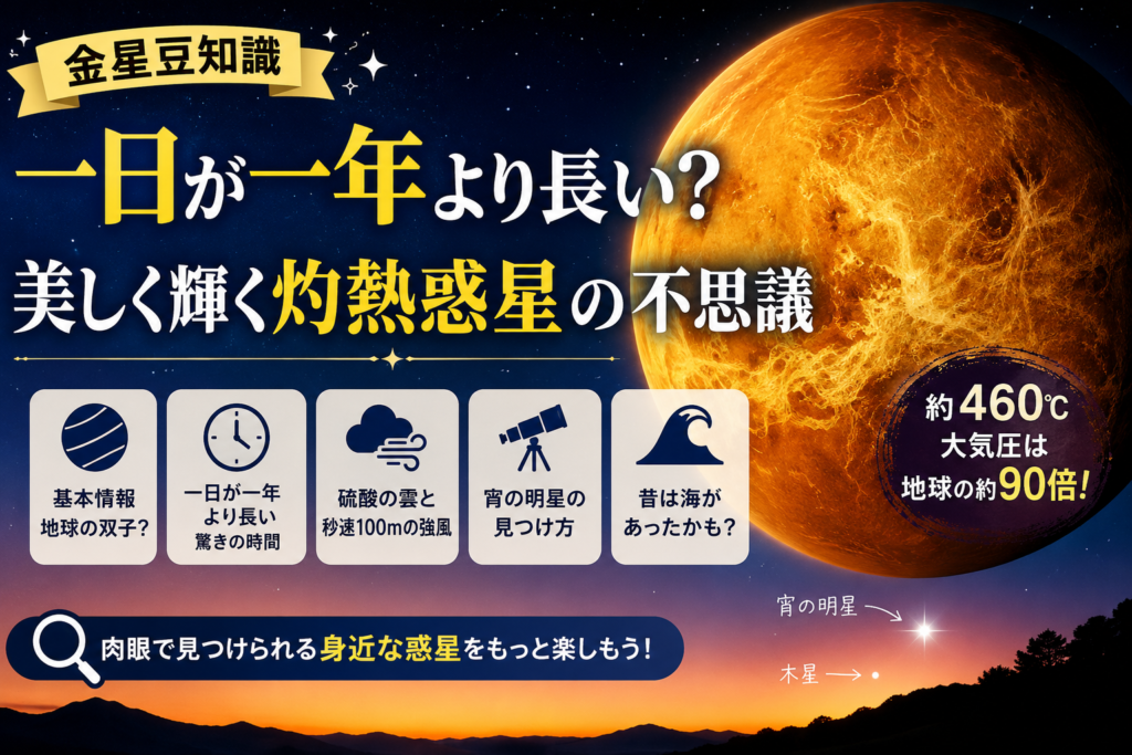 金星豆知識