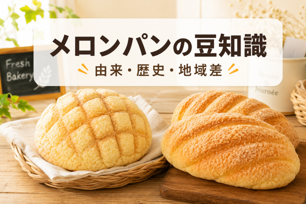 メロンパンの豆知識
