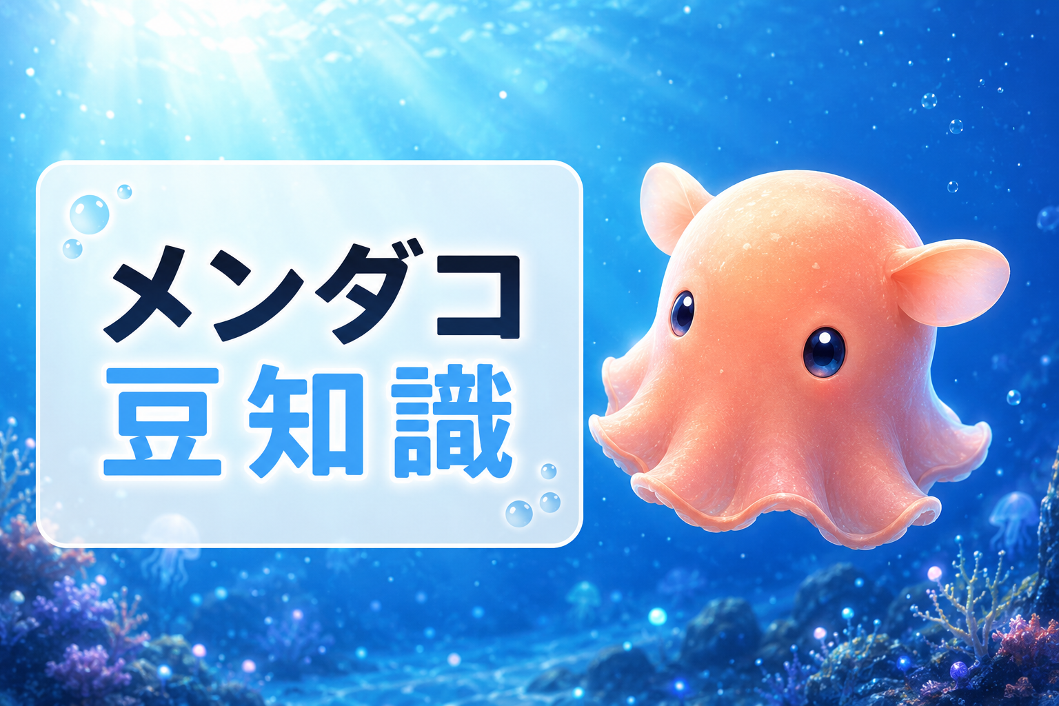 メンダコ豆知識